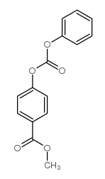4-[(苯氧基羰基)氧基]苯甲酸甲酯结构式