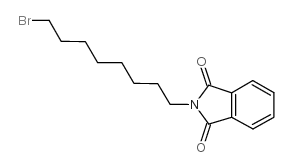 2-(8-溴乙基)异二氢吲哚-1,3-二酮结构式