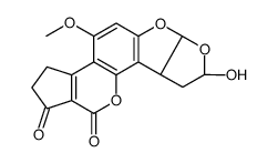 Aflatoxin B2A Structure