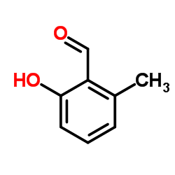 2-羟基-6-甲基苯甲醛结构式