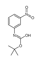 叔丁基(3-硝基苯基)氨基甲酸酯结构式
