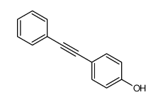4-(2-phenylethynyl)phenol结构式