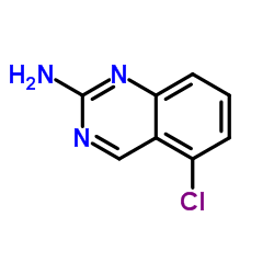 5-氯喹唑啉-2-胺结构式