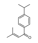 3-methyl-1-(4-propan-2-ylphenyl)but-2-en-1-one Structure