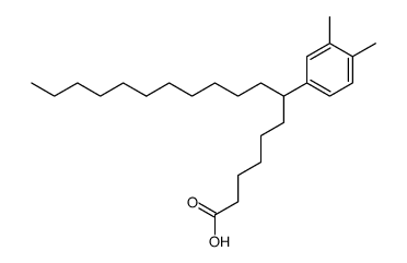 7-(3,4-Dimethyl-phenyl)-stearinsaeure结构式