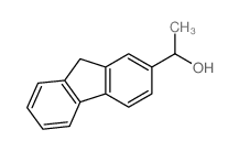 9H-Fluorene-2-methanol,a-methyl- Structure