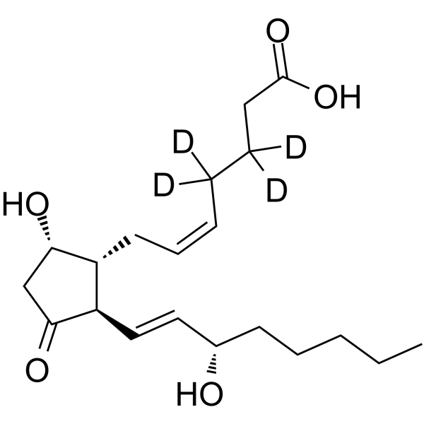 Prostaglandin D2-d4 Structure