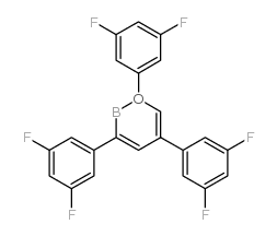 2,4,6-Tris(3,5-Difluorophenyl)boroxin Structure