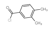 3,4-二甲基苯-1-羰酰氯结构式