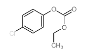 Carbonic acid,4-chlorophenyl ethyl ester Structure