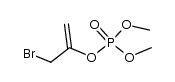 phosphoric acid 1-bromomethyl-vinyl ester dimethyl ester Structure