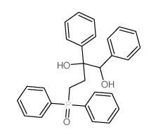 1,2-Butanediol,4-(diphenylphosphinyl)-1,2-diphenyl-结构式