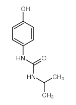 1-(4-羟基苯基)-3-异丙基脲结构式