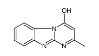 (6CI,7CI,8CI,9CI)-2-甲基嘧啶并[1,2-a]苯并咪唑-4-醇结构式