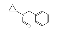 N-环丙基-N-(苯基甲基)-甲酰胺结构式