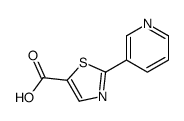 2-PYRIDIN-3-YL-THIAZOLE-5-CARBOXYLIC ACID结构式