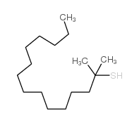 tert-hexadecyl mercaptan Structure