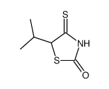 2,4-Thiazolidinedione,5-isopropyl-4-thio-(8CI)结构式