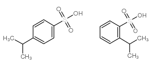 2(or 4)-(isopropyl)benzenesulphonic acid Structure