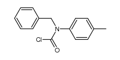 benzyl-p-tolyl-carbamoyl chloride Structure