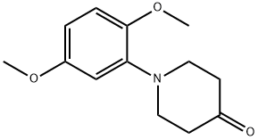 1-(2,5-dimethoxyphenyl)piperidin-4-one结构式