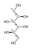 D-[UL-13C6]甘露醇结构式
