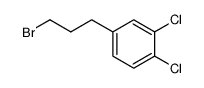 1-bromo-3-(3,4-dichlorophenyl)-propane结构式