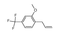 2-allyl-5-trifluoromethyl-anisole结构式