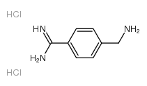 4-aminomethyl benzamidine dihydrochloride Structure