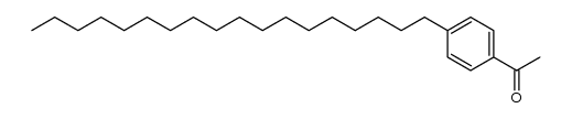 1-(4-octadecyl-phenyl)-ethanone Structure