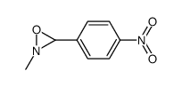 2-methyl-3-p-nitrophenyloxaziridine Structure