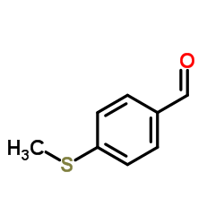4-(Methylthio)benzaldehyde structure