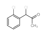 1-chloro-1-(2-chlorophenyl)propan-2-one结构式