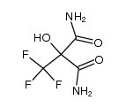 hydroxy-trifluoromethyl-malonic acid diamide Structure