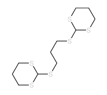 2-[3-(1,3-dithian-2-ylsulfanyl)propylsulfanyl]-1,3-dithiane结构式