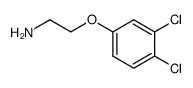 [2-(3,4-dichlorophenoxy)ethyl]amine hydrochloride结构式