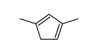 1,3-dimethylcyclopenta-1,3-diene Structure