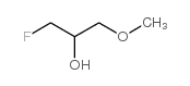 1-氟-3-甲氧基-2-丙醇结构式