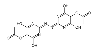 [2-[2-(5-acetyloxy-4,6-dioxo-1H-pyrimidin-2-yl)hydrazinyl]-4,6-dioxo-1H-pyrimidin-5-yl] acetate Structure