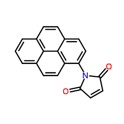 N-(1-pyrene)maleimide Structure