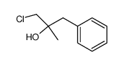 1-chloro-2-methyl-3-phenyl-2-propanol结构式