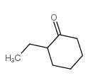 2-乙基环己酮结构式