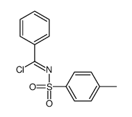 N-(4-methylphenyl)sulfonylbenzenecarboximidoyl chloride Structure