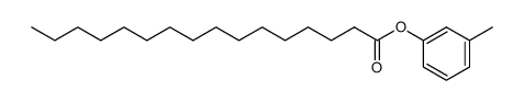 m-tolyl palmitate结构式