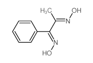 Methylphenyl glyoxime结构式