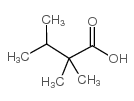 2,2,3-trimethylbutyric acid Structure