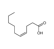 顺-4-癸烯酸结构式