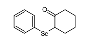 2-phenylselanylcyclohexan-1-one结构式