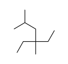 4-ethyl-2,4-dimethylhexane结构式
