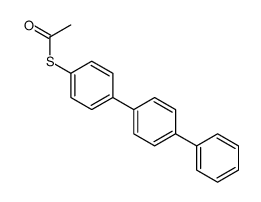 S-[4-(4-phenylphenyl)phenyl] ethanethioate Structure